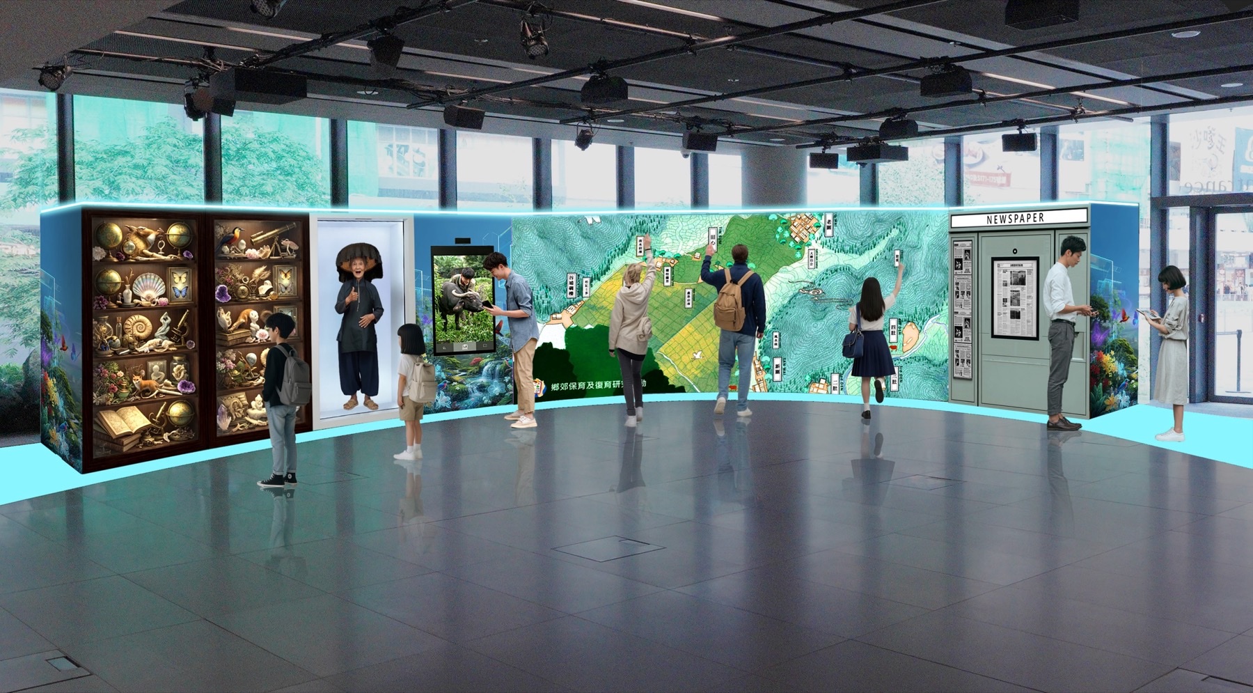 全國生態日專題展覽2026 展區效果圖